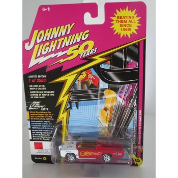 Johnny Lightning 1:64 George Barris Fireball 500 red white